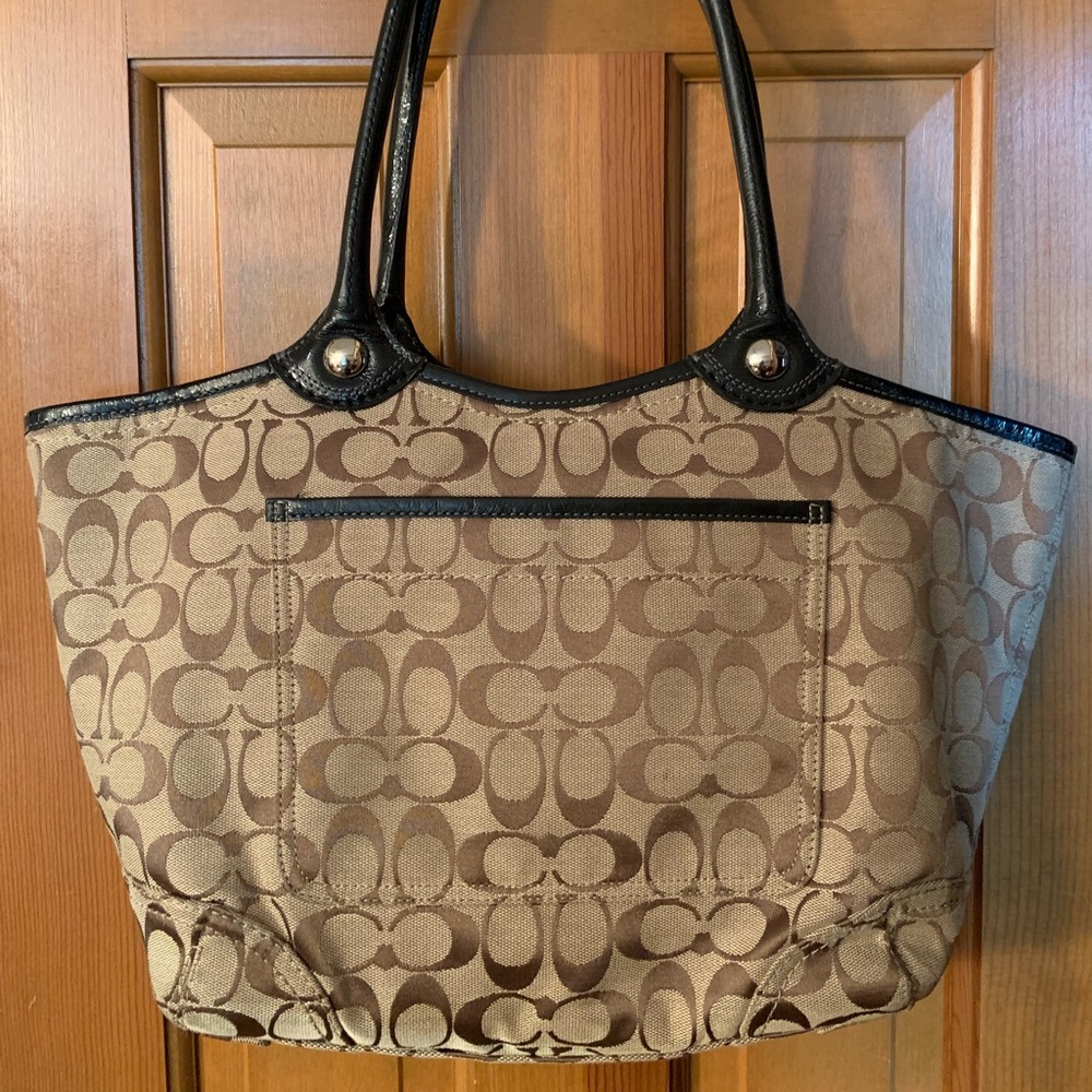 Classic Coach Tote style bag - Picture 4 of 5